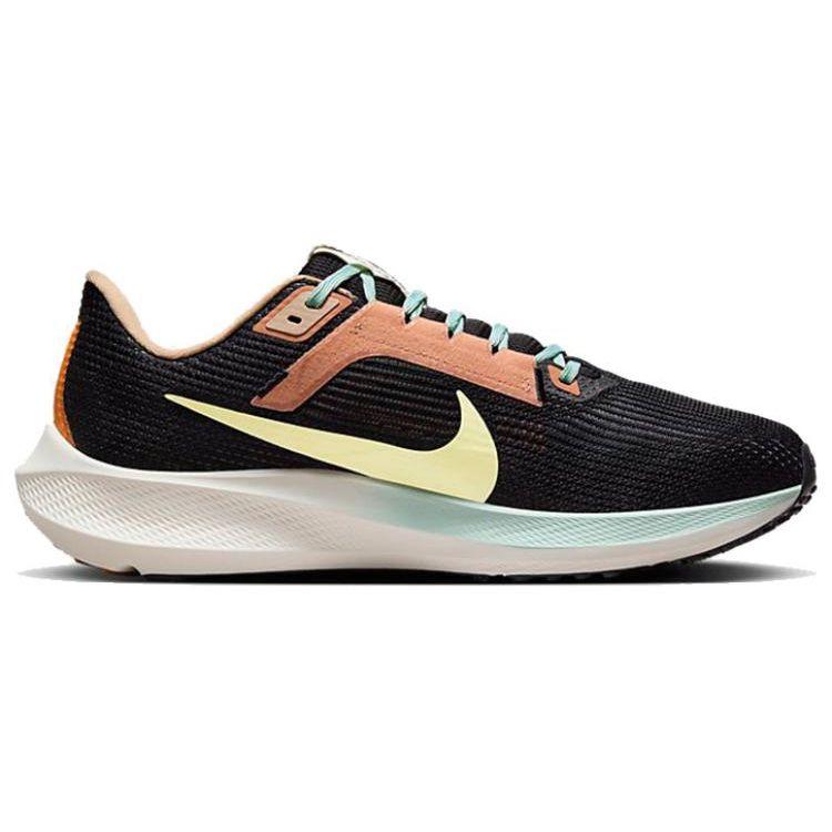 Nike Мужские кроссовки Air Zoom Pegasus 40 Black Citron Jade Sail Jade-Ice Citron-Tint FQ6852-081