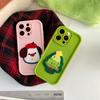Luxury Christmas Pattern Phone Case for iPhone 16 15 14 13 12 11 Pro Max Mini XR XS X 7 8 Plus Soft TPU Back Cover