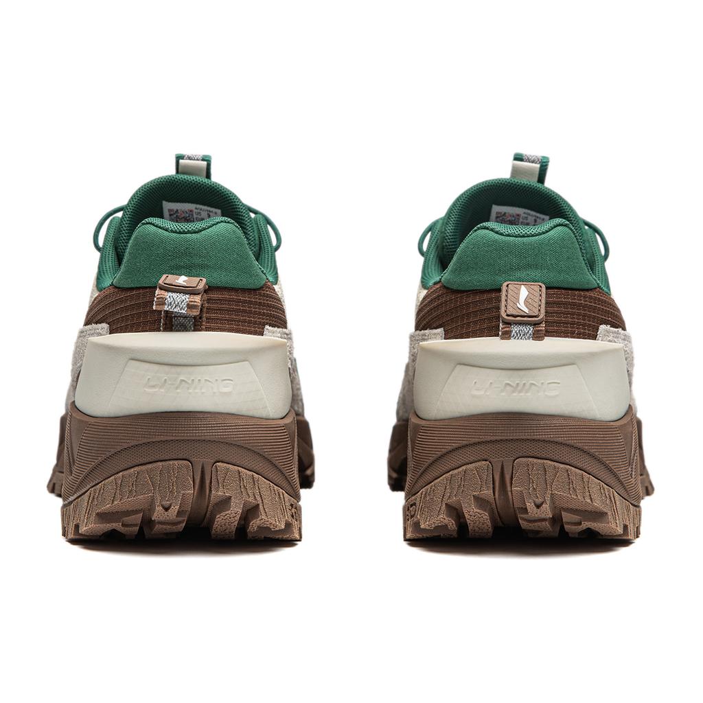 Li Ning CF Su Series Outdoor Pro Удобная минималистичная амортизирующая водонепроницаемая повседневная обувь с низким верхом для повседневной носки Мужская повседневная обувь AGLU151-2