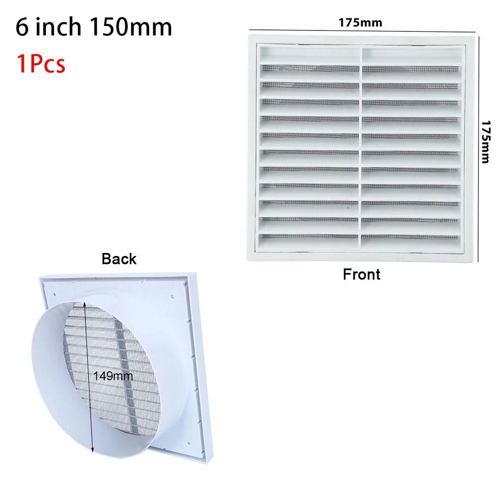 1Pcs Wall Ceiling Fresh Air Exhaust Outlet Grilles Cover Air Conditioner Outlet Grille Air Outlet