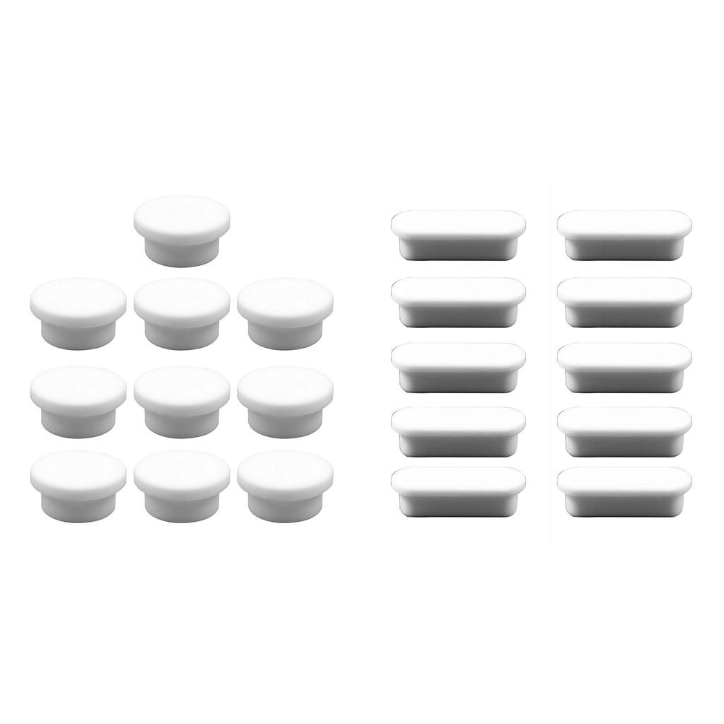 10Pcs Sink Overflow Hole Cover Bathroom Rubber Wash Basin Overflow Rings Kitchen Sink Washbasin Drain Seal Stopper