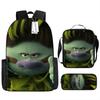 Magic Hair Elf School Bag Trolls Trolls, Ugly Baby Backpack Student School Bag Outdoor Cartoon Children'S Backpack