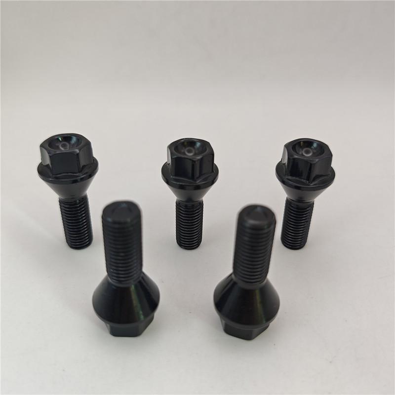 5PCS/20PCS Wheel Lug Bolt Nuts M12X1.5 M14X1.5 M14X1.25 for BMW E46 325 E90 E39 E60 E53 1-2-3-4-5-6-7-8 X1-X2-X3-X4-X5-X6 Z4