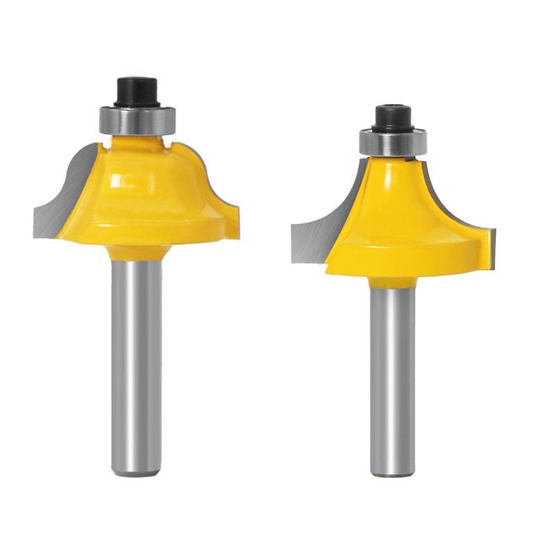 15 шт. 1/4 дюйма, 8 мм, набор фрез, прямая фреза для резки дерева, карбид вольфрама, резка, деревообработка