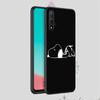 Чехол PT79 Snoopy Peanuts для iPhone 16 15 Plus 14 13 12 11 Pro 8 7 6S 6 SE 5S X XR XS Max Realme C30 C33 C31 9I Huawei P30 черный мягкий чехол