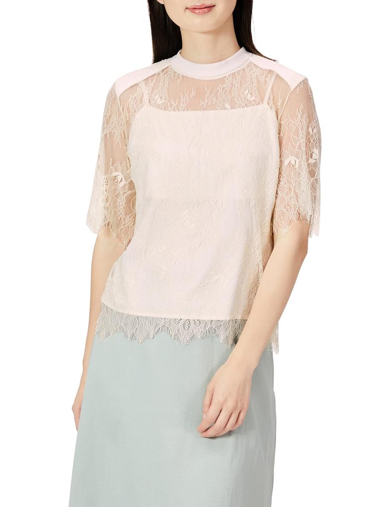 Lace Tops SWFB184093 WHT Japan F [Sneider] Women's (FREE Size)