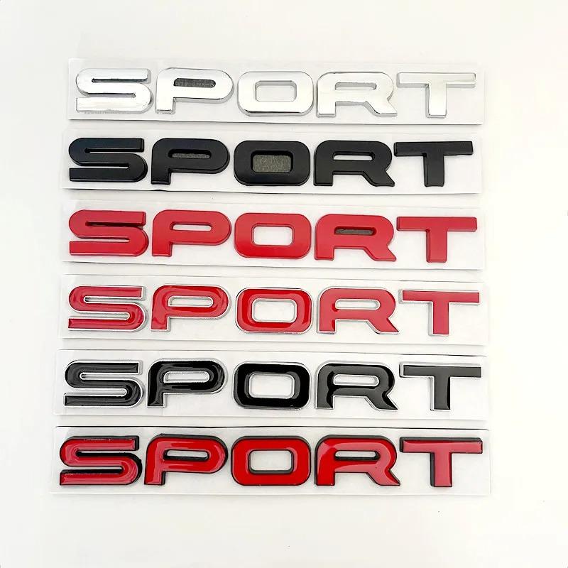 3D Sport Car Trunk Metal Badge Emblem For Car Rear Tailgate Fender Door Adhesive Badge for Land Rover Range Rover Sport FG2