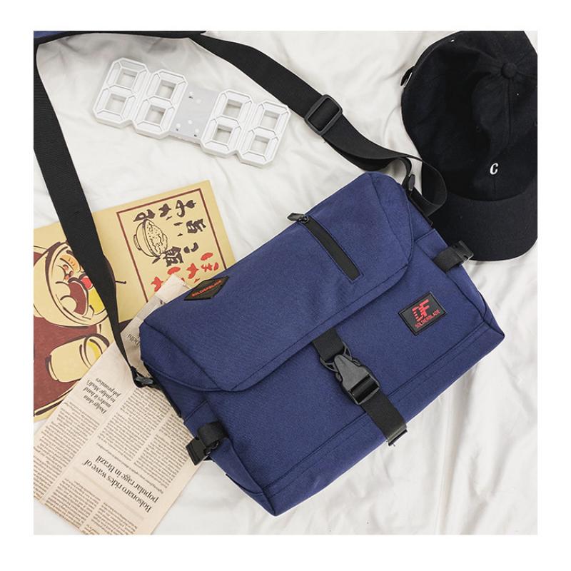 Спортивная мужская сумка-мессенджер большой вместимости на одно плечо из ткани Оксфорд в стиле ретро, ​​сумка-мессенджер для отдыха, деловая сумка-мессенджер