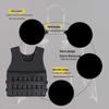 Adjustable Iron Sand Weight-Bearing Vest for Running and Training - Breathable, Invisible Fitness Equipment.