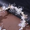 Элегантная повязка на голову в древесном стиле Красивый венок из цветов Головной убор Милый и стильный аксессуар для волос для детей девочек