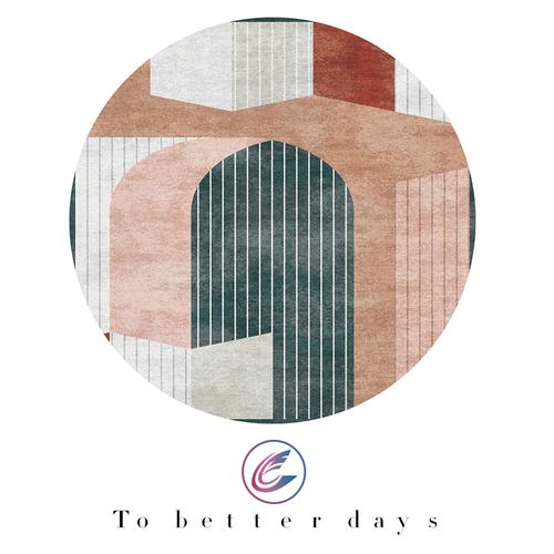 Nordic Style Light Luxury Round Carpet Living Room Decoration Rugs Bedroom Bedside Carpets Home Decor Anti-Slip Chair Floor Mat