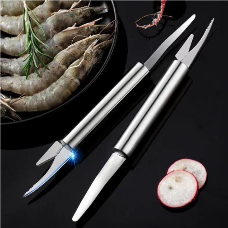 Инструмент для чистки креветок Многофункциональный быстрый инструмент для чистки креветок Инструмент для чистки креветок Инструмент для чистки креветок