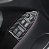 For Toyota 86 Subaru BRZ 2017-19 Carbon Fiber Interior Window Control Cover Trim