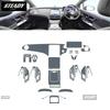 Для Mercedes Benz EQE 2022-2023 Автомобильный интерьер Центральная консоль Прозрачная TPU Пленка для защиты краски Антицарапина Наклейка LCD PPF