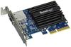 Synology E10G18-T1 10GbE Network Card (Single-Port, RJ-45) for Synology, Compatible with Synology Systems