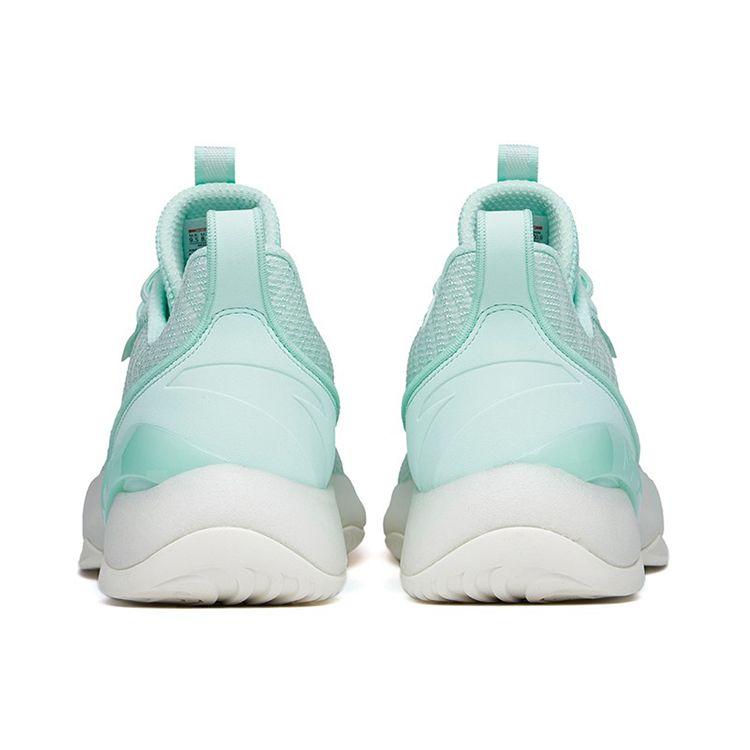 Anta Light Cavalry 7 Shock Absorption Non-Slip Wear-Resistant Low-Top Basketball Shoes Men Basketball Shoes Green White 112221606-3