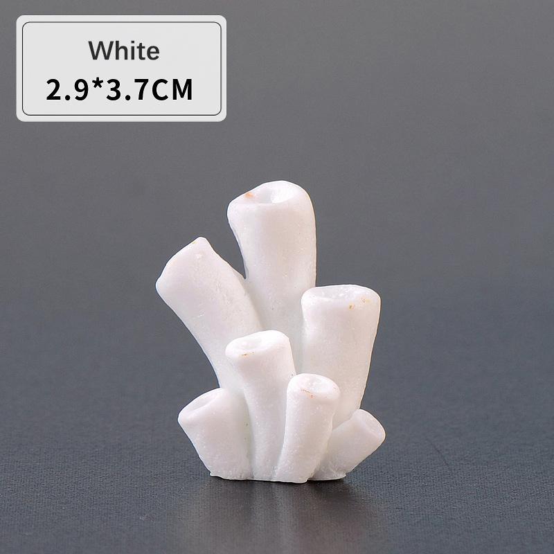 Красочные мини искусственные кораллы милые декоративные украшения для аквариума