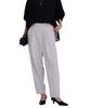 Yours Wrap Tapered Pants BFXU1789 M Gray Women's