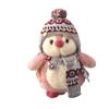 Fluffy Soft Penguin Doll Plush Toy Pink Grey Blue Kawaii Doll  Birthday Gift