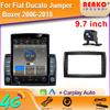 9.7" Vertical Style Tesla Screen Android Car Radio For Fiat Ducato Jumper Boxer 2006-2018 Multimedia Player GPS Navigation