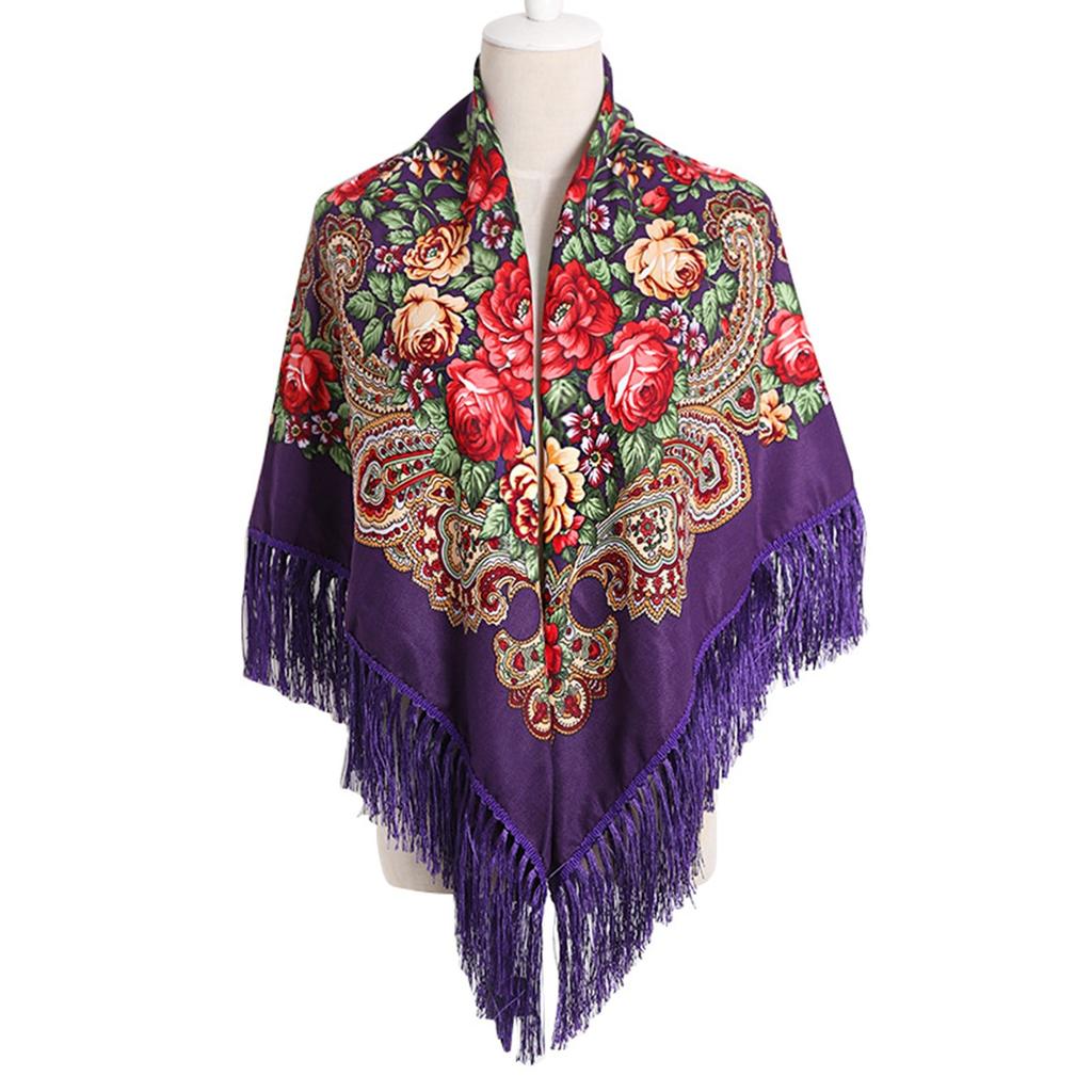 Winter Printed Shawl, Fashionable And Warm Shawl