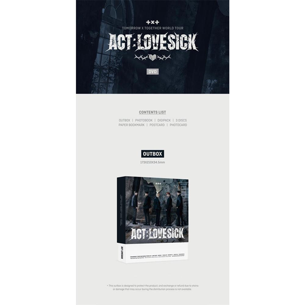 TXT Мировой тур Tomorrow X Together [ACT : LOVE SICK] В СЕУЛЕ, DVD