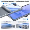 Hinge Protection Kickstand Phone Case for Samsung Galaxy Z Flip8, PC + TPU Foldable Cover-Grey