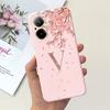 Модный Чехол-Буквы Для Realme C67 4G Мягкий Силиконовый TPU Защитный Чехол Для RealmeC67 C 67 4G RMX3890 Чехлы Для Телефона