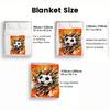 Vibrant Soccer Print thin Flannel Blanket for Bedroom,Living Rooms,Sofas Blankets,Lunch Breaks,blankets fluffy