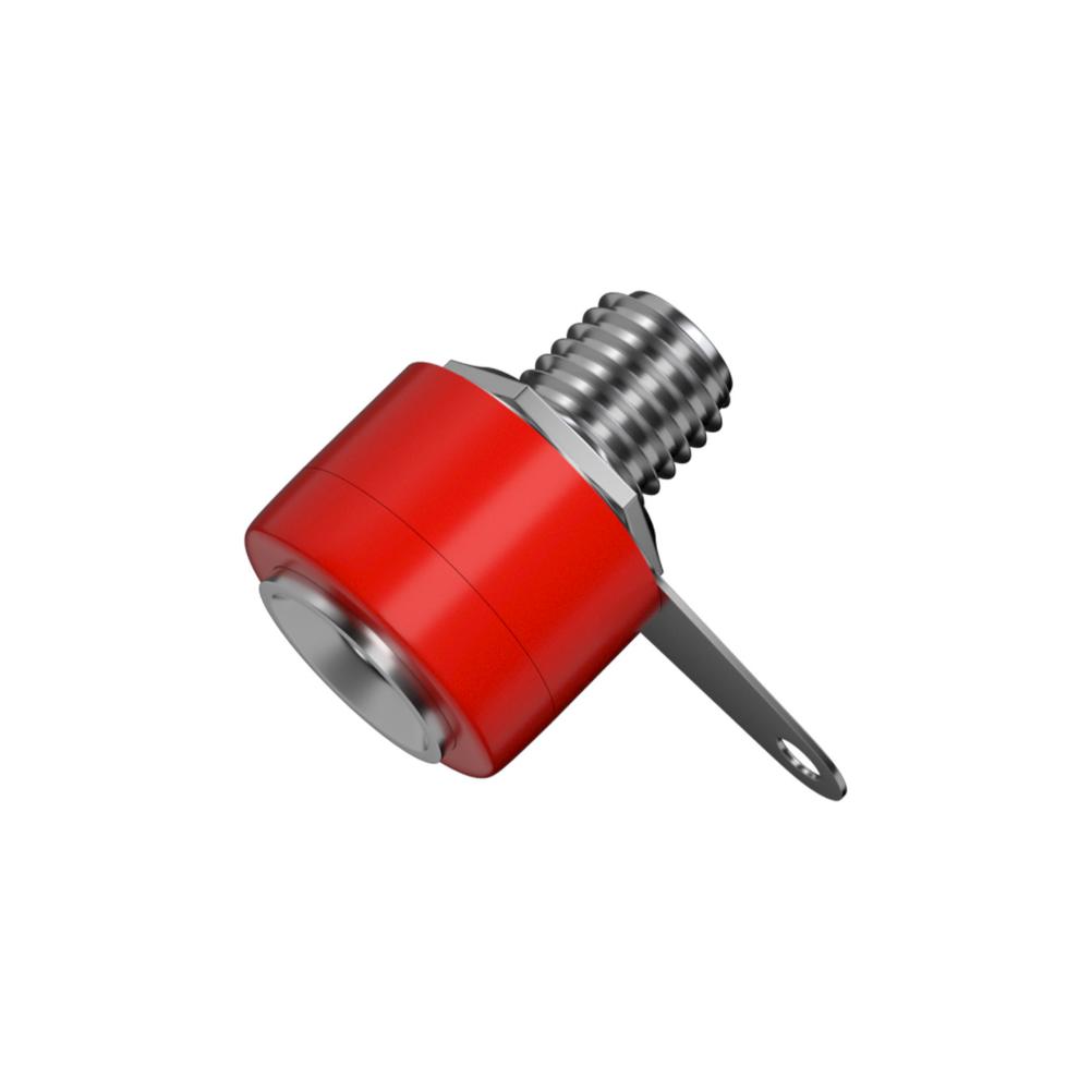 10pcs 4mm Nickel Plated Banana Socket Panel Mount Connector For Electrical Equipment Supplies Easy To Install