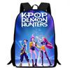 Kpop Охотник на ведьм Группа Школьная сумка Высококачественная печать Повседневный легкий рюкзак Начальная школа