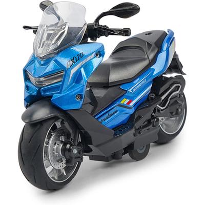 1/12 BMW RX120, игрушечная модель мотоцикла, игрушка-мотоцикл с музыкальной подсветкой, украшение для офисного стола, игрушки для мотоцикла, реплика, подарок для детей