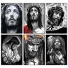 DIY Diamond Painting Jesus Cross Stitch Kit Mosaic Art Diamond Painting Full Circle/Square Diamond Home Decoration