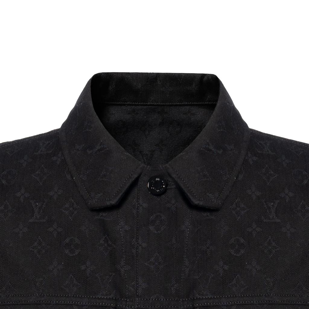 Louis Vuitton Куртка мужская черная 1A7RRW