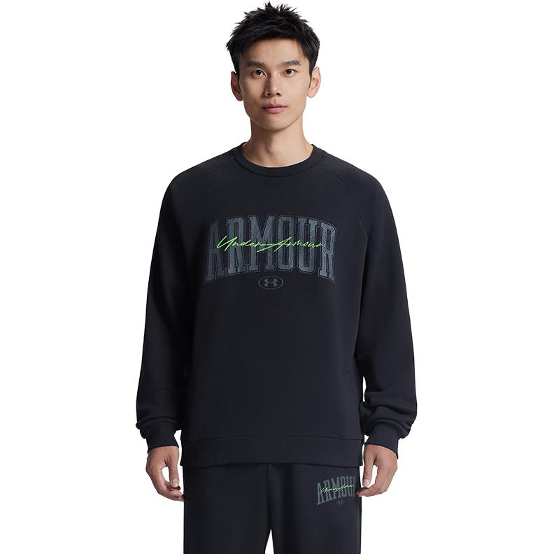 Under Armour Приятная к коже удобная толстовка с круглым вырезом мужские топы 6010178-001