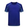 Men Summer Shirts Short Sleeve Tops Quick Dry Solid Color Athletic Sports Tops Plus Size