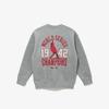 New Era Mlb St. Толстовка чемпиона Louis Cardinals, серо-меланжевая