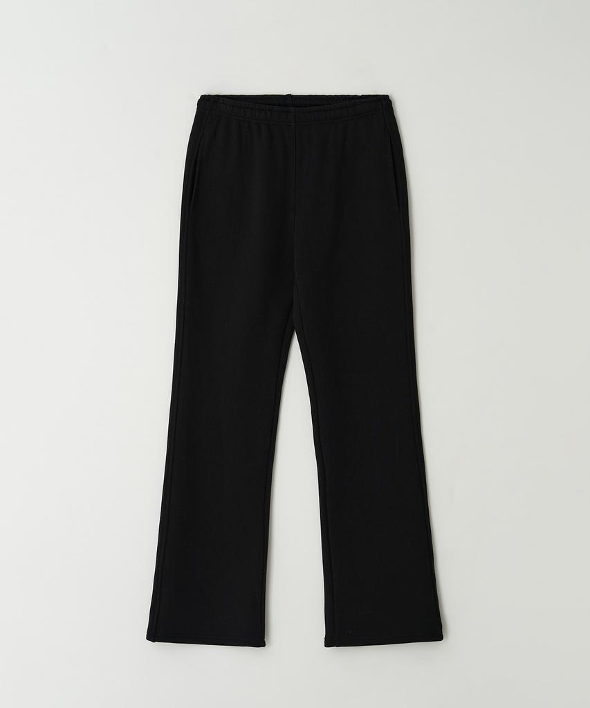 THERYE Semi Flared Sweat Pants(Black)