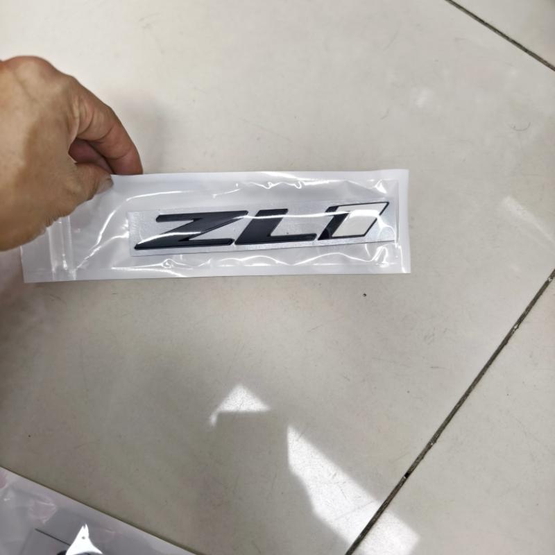 2pcs car styling 3d Metal Logo ZL1 Emblem Car Front Grille Badge Sticker For Chevrolet Camaro  Z71 Accessories