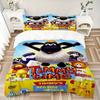 Timmy'S Seaside Adventure Print 3Pcs Bedding Setduvet Cover With 2 Bedropillowcase Home Birthday Gift