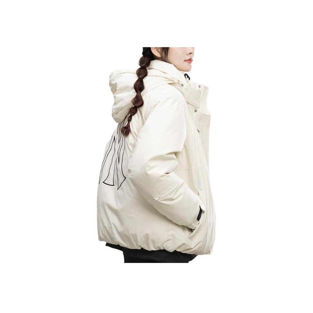 Новая базовая серия MLB Пуховик укороченный мужской Белый 3ADJB1126-50CRS