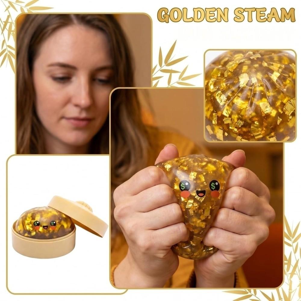 Glitter Shark Dumplings Squishy Toy Soft Stress Relief Sensory Ball Squishy Toy Relaxation Tool