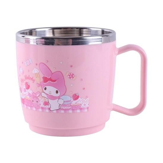 Lilpang Baby My Melody Dishwasher Stainless Steel Cup Small MM6562, mixed colors, 1 piece, a popular character in Korea