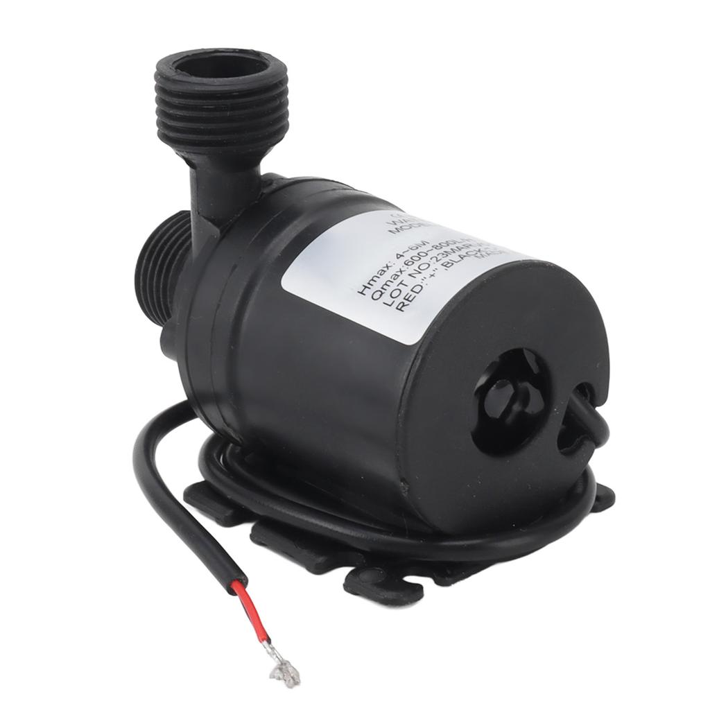 Submersible Water Pump IP68 Waterproof Low Noise Leak Free Threaded Water Circulation Pump DC24V 38W