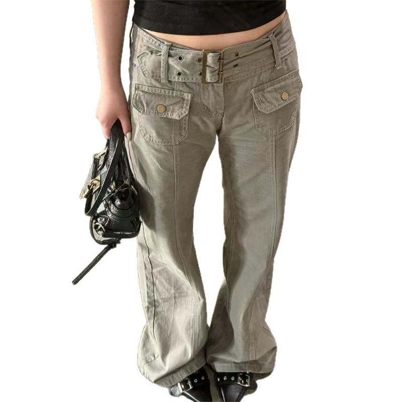 Women S Gray Green High Waist Wide Leg Flared Jeans Slim Fit For Petite Women