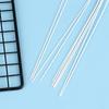 ABS Model Making Rods 50Pcs 05 08 1 15 2 25MM Solid Plastic Tubes Bars For Creative Craft Hobby Projects Assembly