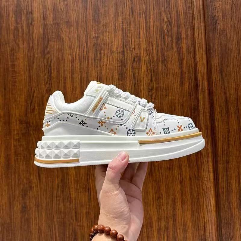 2025 Новая мужская обувь для доски, кроссовки, обувь для скейтборда, повседневная обувь Классическая для ежедневной носки Модная Элегантная Легкая Нескользящая Амортизирующая