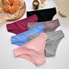 Cotton Panty For Women Solid Color Lingerie Sexy Briefs Female Underpants XS-6XL