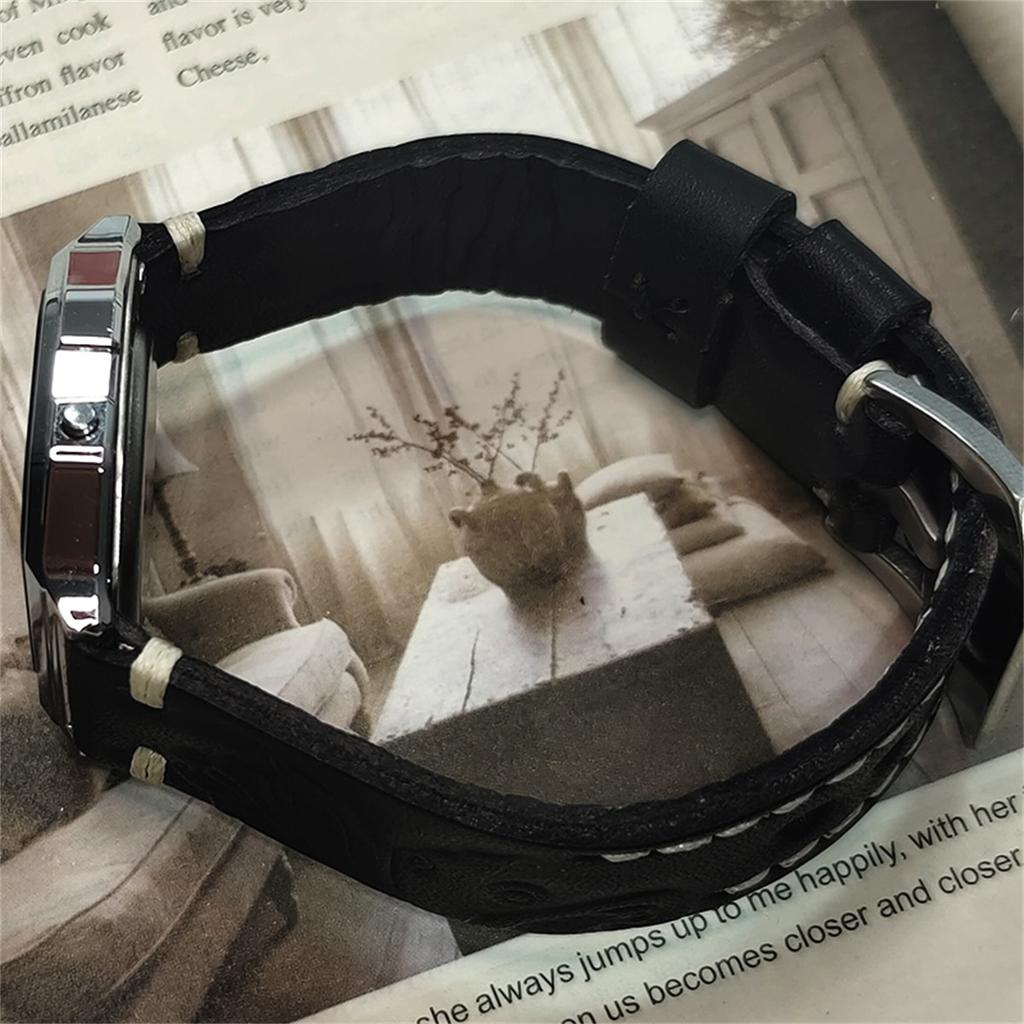 Casio Унисекс ЧАСЫ ДЛЯ ПОДРОСТКОВ Черные A158WA-1(Watch3--)