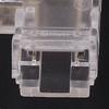 8pcs 8mm Strip Light Connector Transparent LED Strip Connector  For COB LED Strip Light